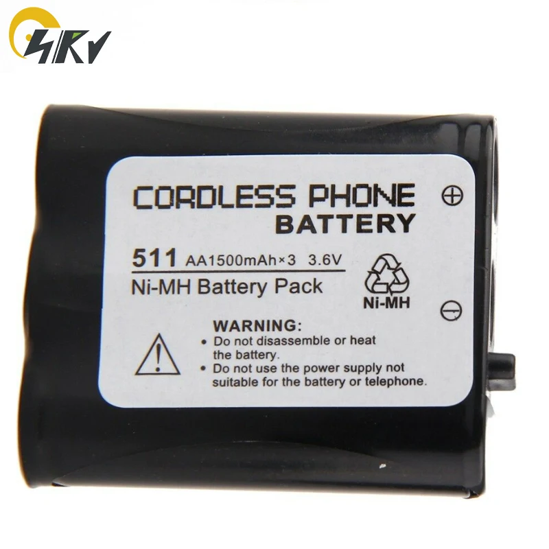 2XNIMH 3 6 V 1500mAh AA домашний телефон Батарея для цифрового фотоаппарата Panasonic P511 P-P511 PP511