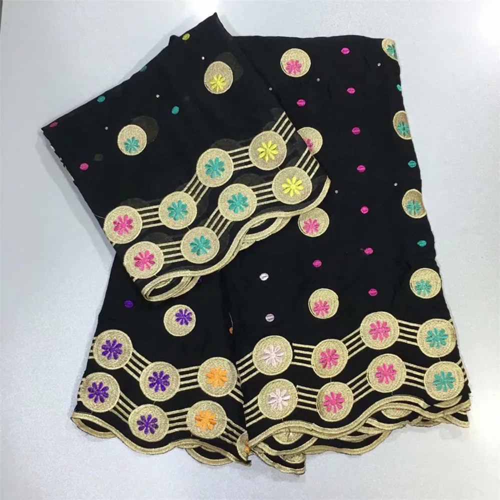 2018 ручной работы жаккардовая Гвинея парчовая ткань Африканский Базен кружевная