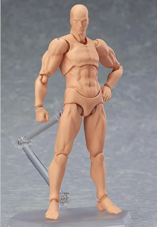 Многоцветный Archetype He She Ferrite Figma подвижное тело SHF Figma Feminino Kun Body Chan ПВХ фигурка Коллекционная модель кукла подарок для мальчика - Цвет: Многоцветный
