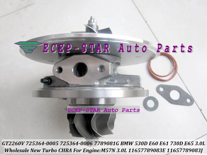Турбокартридж CHRA GT2260V 725364 0012 11657789083L09 778908G 7789083L 7789083E для BMW 530D E60 E61 730D E65 M57N