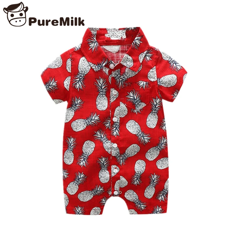 Новый комбинезон для новорожденных младенцев мальчиков девочек одежда с