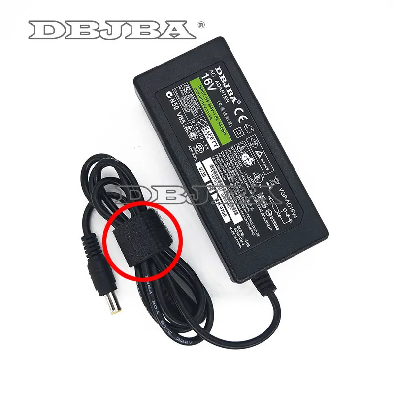 

16V 4A AC Adapter Charger for Sony 6.5x4.4mm NW 64W AC Adapter Charger for sony Vaio free shipping