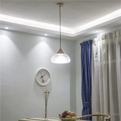 

Modern LED Pendant Lights Glass Loft Pendant Lamp for Loft Restaurant Bar Dining Room Kitchen Island Decoration