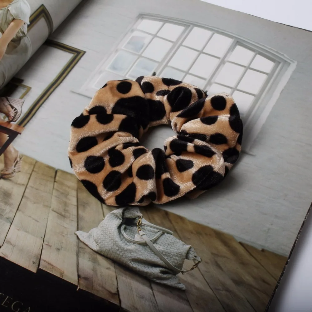 Женская лента для волос с рисунком животного|women hair accessories|hair accessoriesvelvet scrunchies |