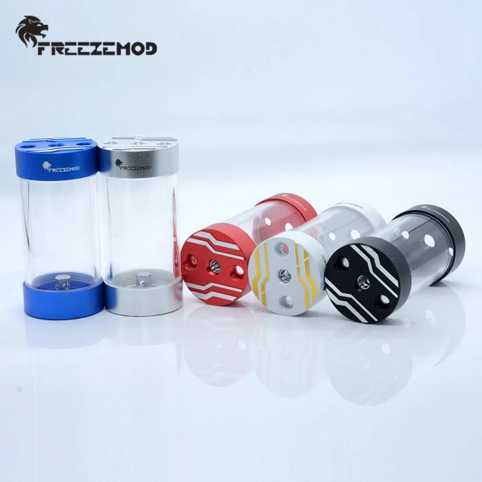 FREEZEMOD компьютерное водяное охлаждение 60 мм цветной резервуар для воды встроенный
