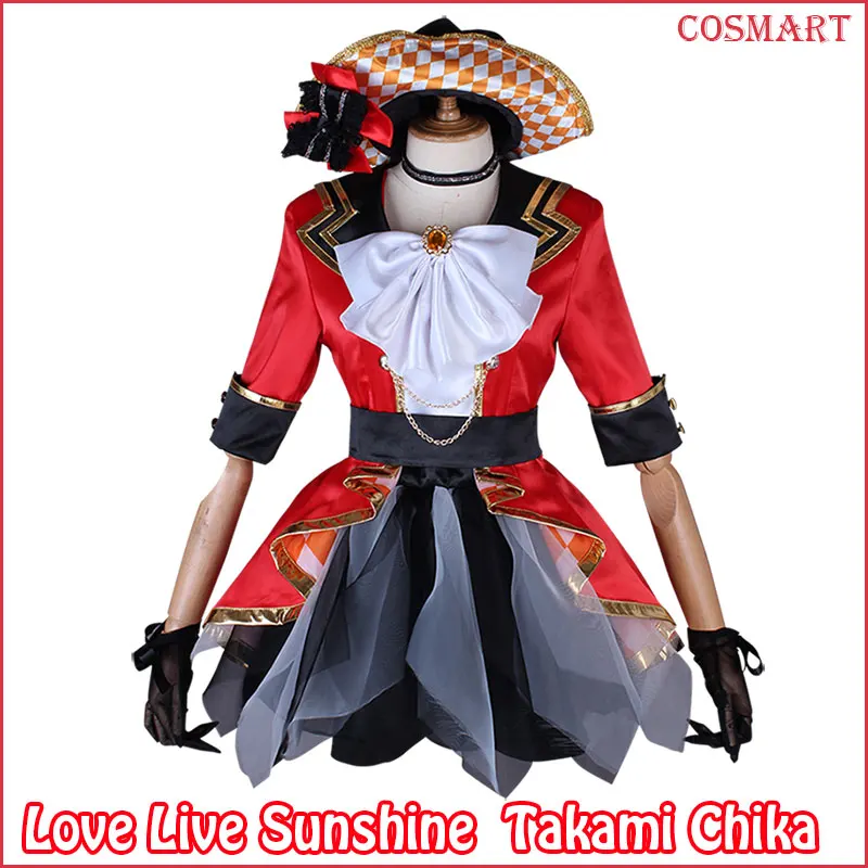 

[На заказ] аниме LoveLive!Sunshine! Таками Чика циарон счастливый конец Aqours Пробуждение платье Хэллоуин косплей костюм для женщин