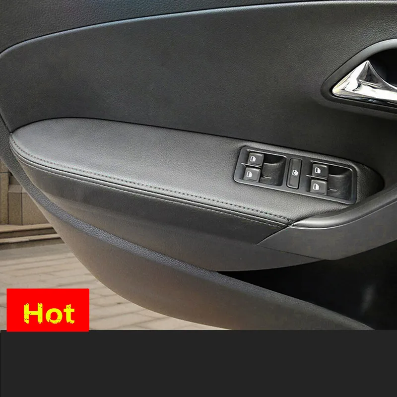 Подлокотник для межкомнатных дверей из микрофибры Volkswagen New Cross Polo TDI Highline 2011 12 13 14 15