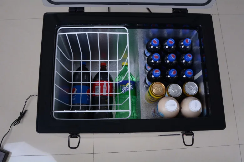 РФ Бесплатная доставка Портативный морозильник AC/DC холодильник Компрессор