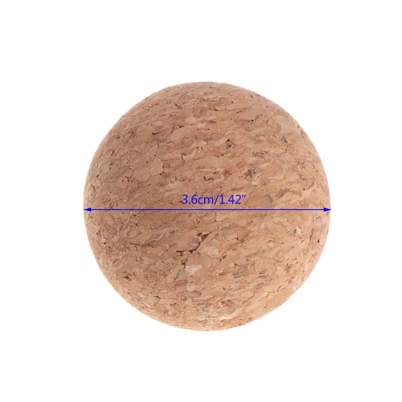 1 шт. 36 мм пробковый твердый деревянный Настольный футбольный мяч, футбольный мяч, детская Лапка