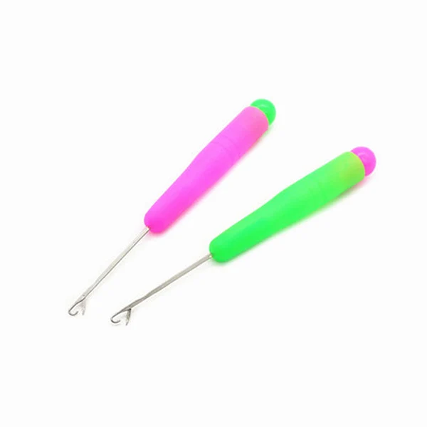 Высокое качество 2 шт. набор крючков для вязания крючком стальная пластиковая