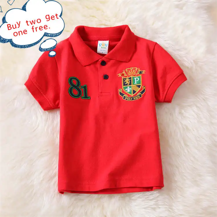 Одежда для маленьких мальчиков хлопковые детские рубашки поло повседневная