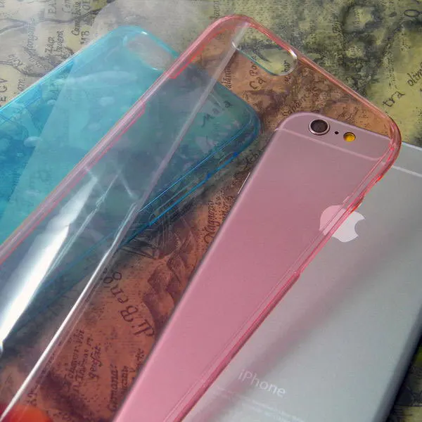 Чехол для iphone 6 6S 4 7 дюйма 100% полная прозрачная кристальная крышка Высокое