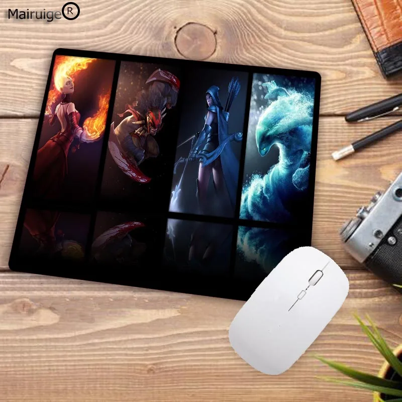 22X18CM Mairuige DOTA 2 Ultimate игровой коврик для мыши из натурального каучука геймерский коврик для мыши игровой компьютерный стол коврик для мыши игровой коврик 18X22 см - Цвет: 22X18CM
