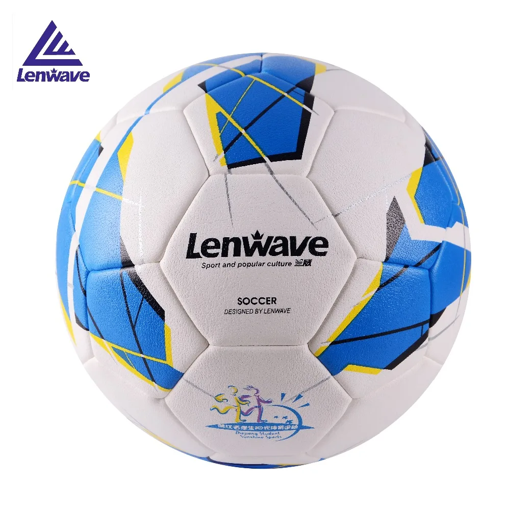 Lenwave Спорт премьер-ПУ высокое качество очень мягкий Футбол мяч Популярные Дизайн