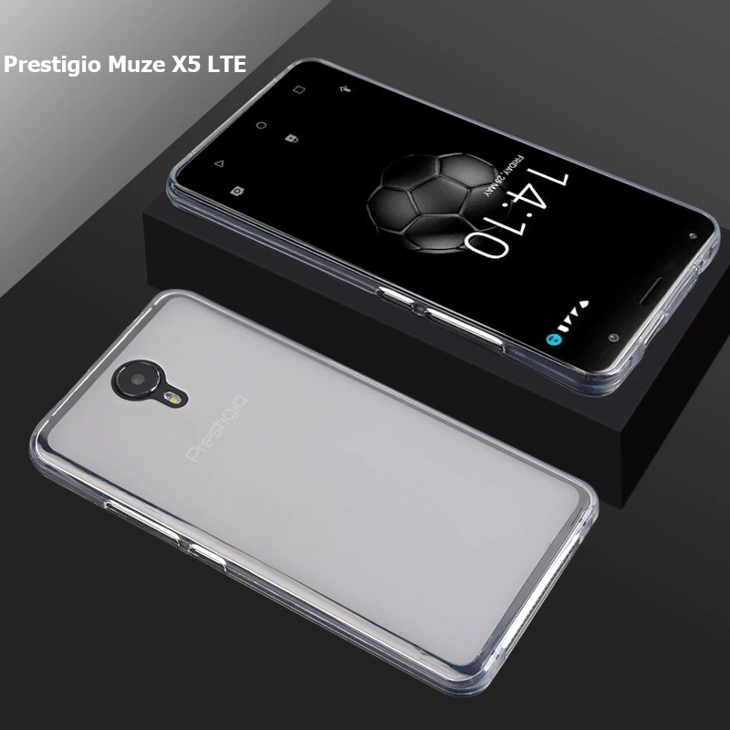 Мягкий Силиконовый ТПУ чехол для Prestigio Muze X5 LTE задняя крышка защитный телефона s