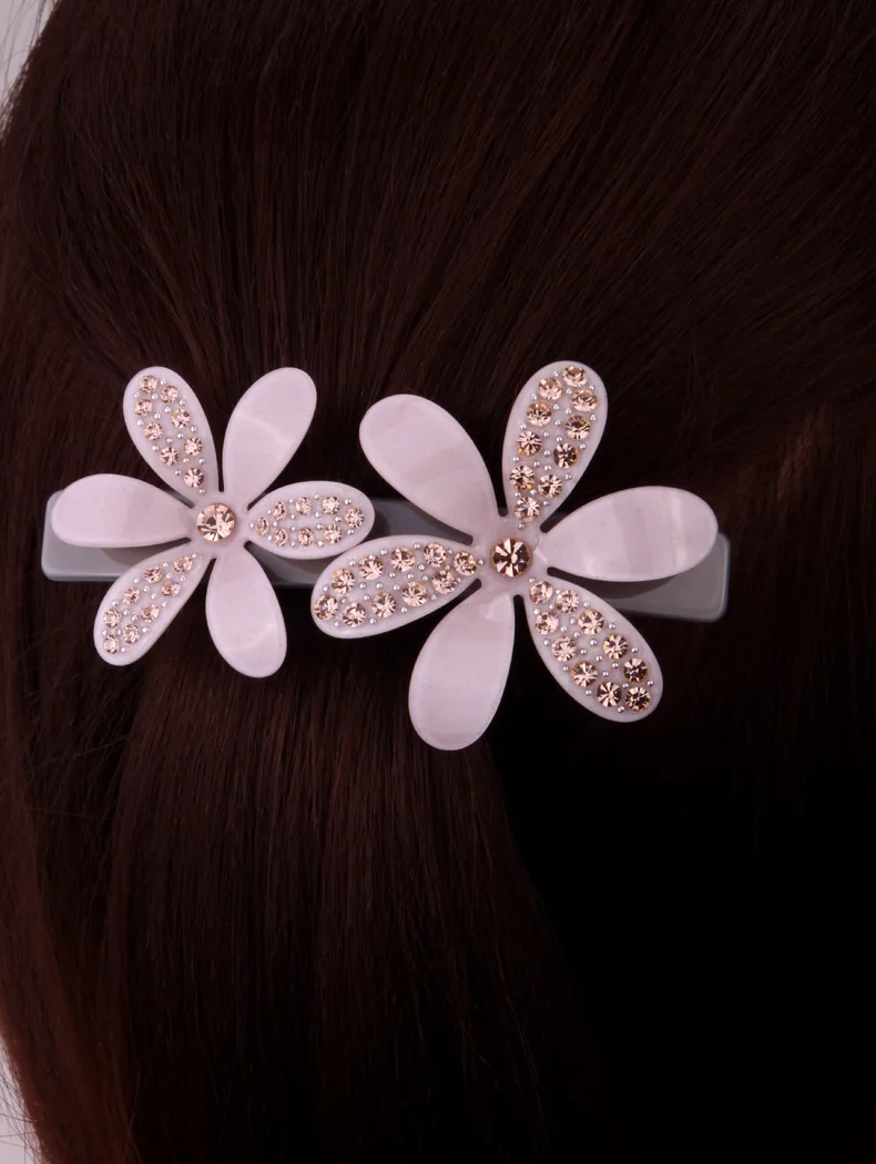 Заколка для волос с цветком женщин и девочек ювелирные изделия австрийскими