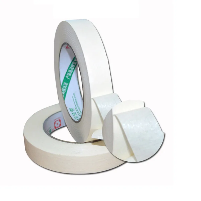 Белая высокотемпературная односторонняя клейкая лента для маскировки нанесения