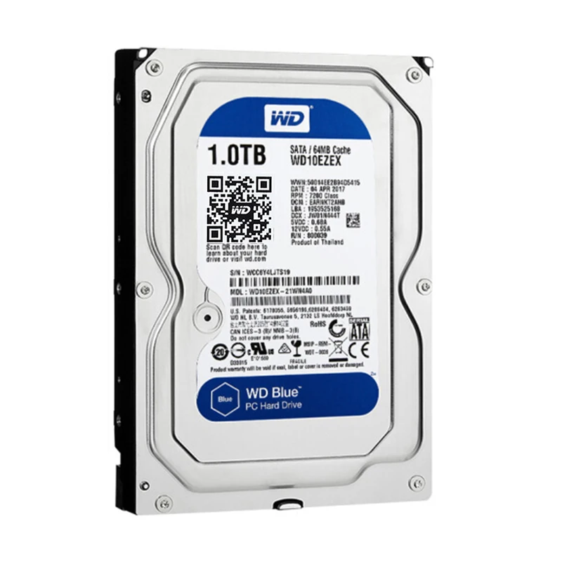 Внутренний жесткий диск WD Blue 1 ТБ 3 5 дюйма SATA 6|hard disk|1tb hddhard drive |