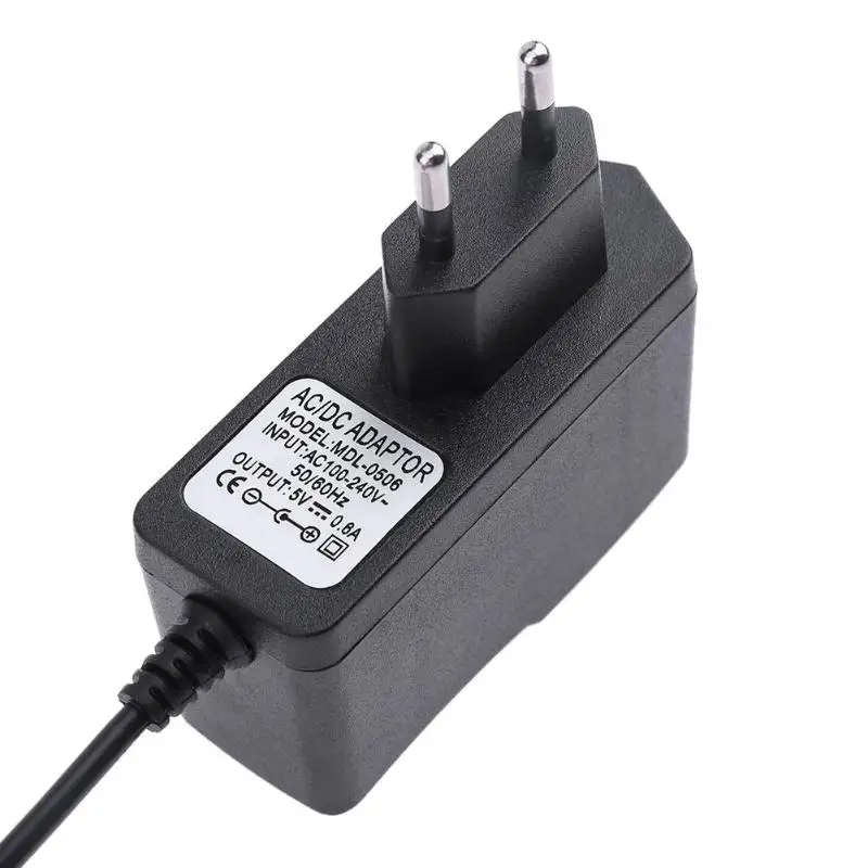 ALLOYSEED европейского и американского стандартов 5V 0.6A 600mA DC3.5x1.35 Питание адаптер