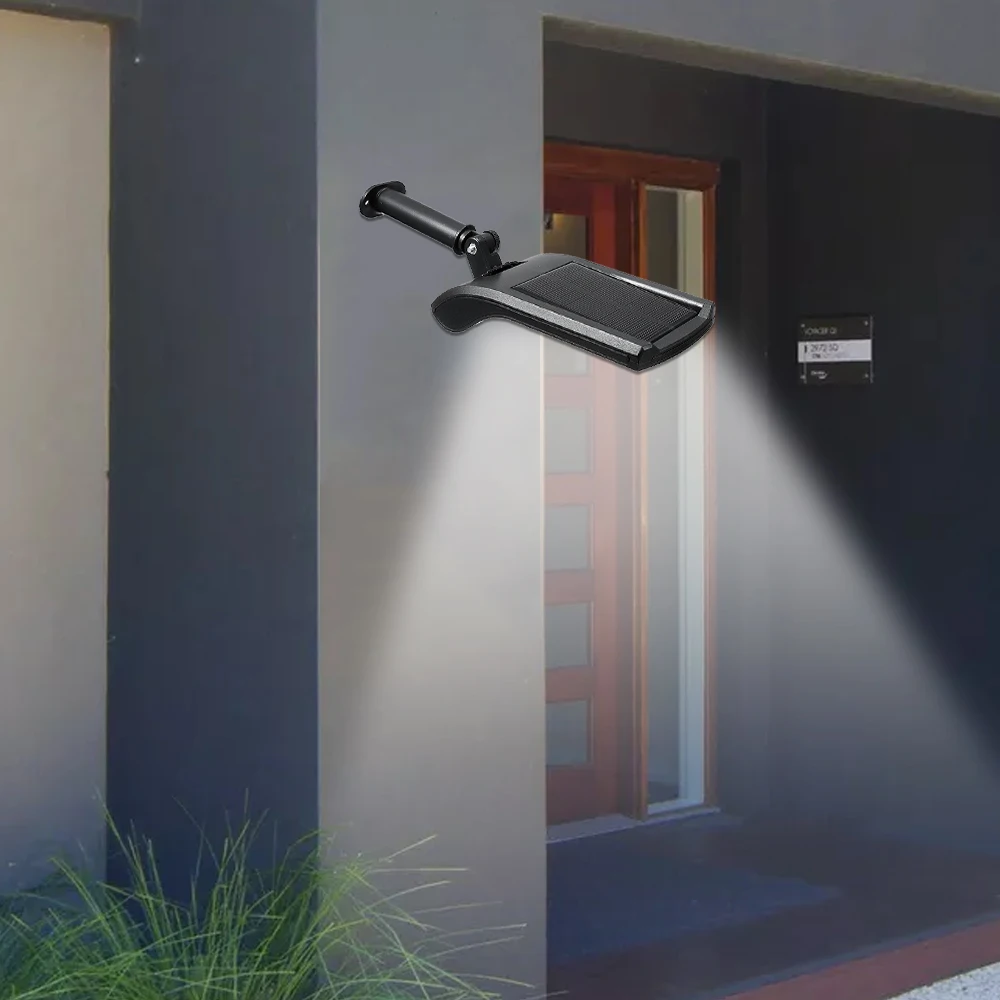 

48 LEDs Solar Powered Lamp led Outdoor Wall Light PIR Motion Sensor with Remote Control Waterproof Street Lamp for Patio Garden