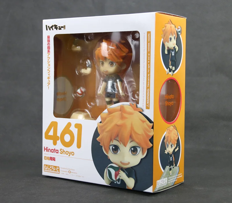 2 шт. спортивный волейбол комикс Аниме Haikyuu! Tobio Kageyama Shoyo Hinata Милая экшн фигурка 489 +