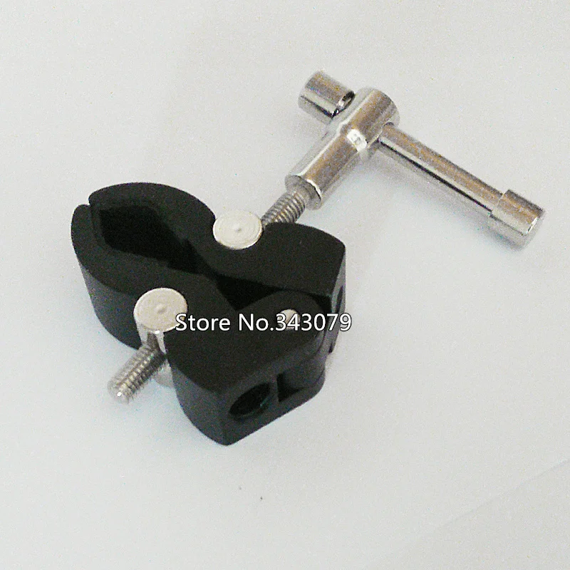 Зажим для видеокамеры 1/4 3/8 с винтовым отверстием вспышки подставка светодиодной