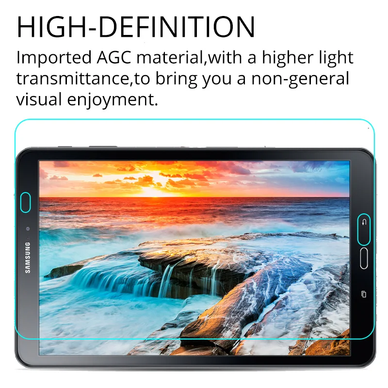 9H 2.5D Премиум Закаленное стекло для SM-T580 протектор экрана для samsung Galaxy Tab A A6 10,1 T585 Защитная стеклянная пленка