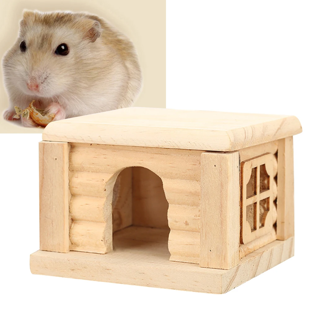 Аксессуар игрушка легкая чистая Мышь Крыса Плоская верхняя кабина домик хомяка