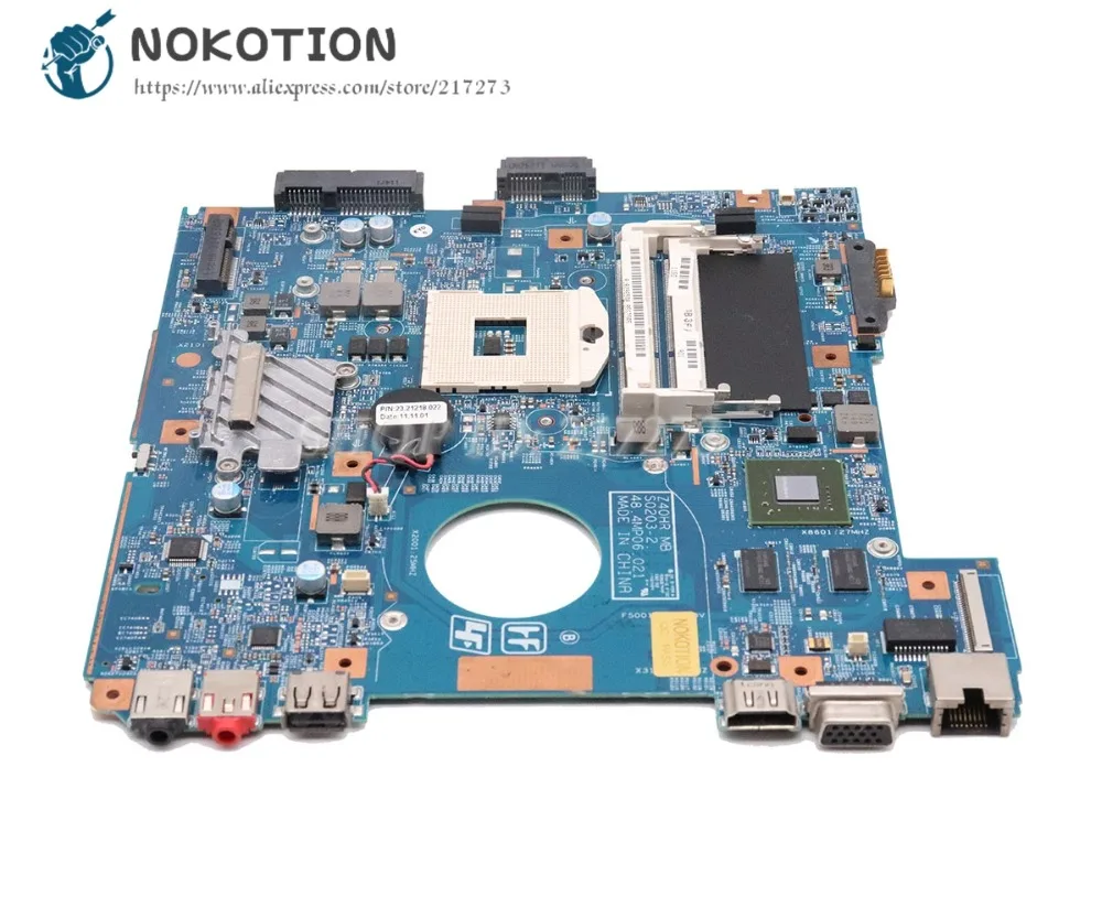 NOKOTION для sony Vaio PCG-61911W VPCEG VPCEG18FG материнская плата для ноутбука HM65 DDR3 GT410M 48.4MP01.021 MBX-250 основная плата