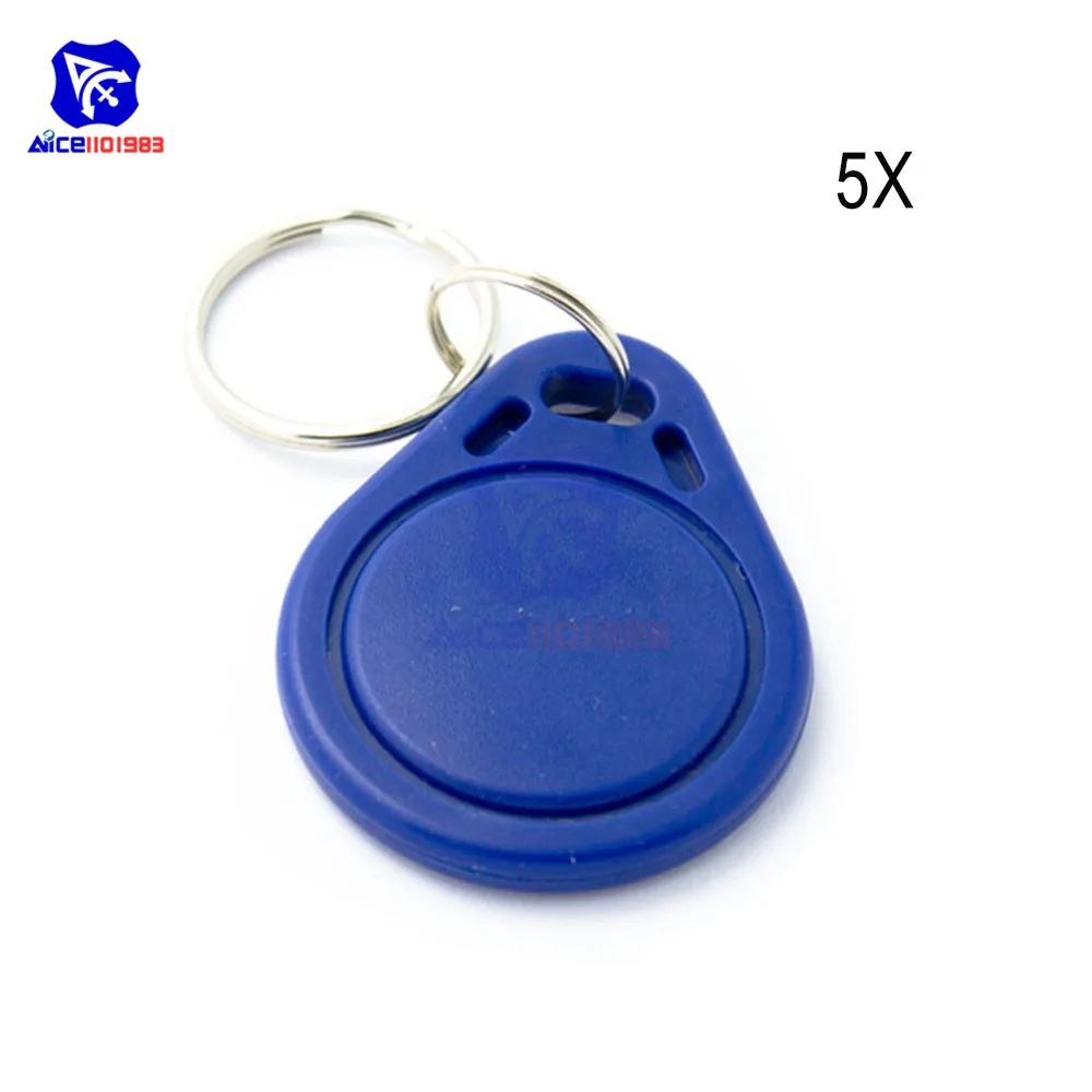5 шт. RFID-датчик приближения IC-брелоки жетон NFC-метка брелок 13 56 МГц для Arduino
