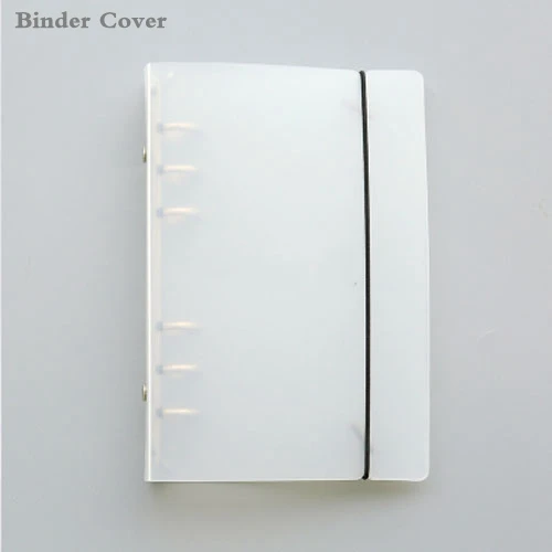 Binder Cover A5 A6 A7 Notebook Refill Spiral Binder Planner Inner Page Inside Paper Planner Dairy Weekly Monthly Plan - Цвет: Binder Cover