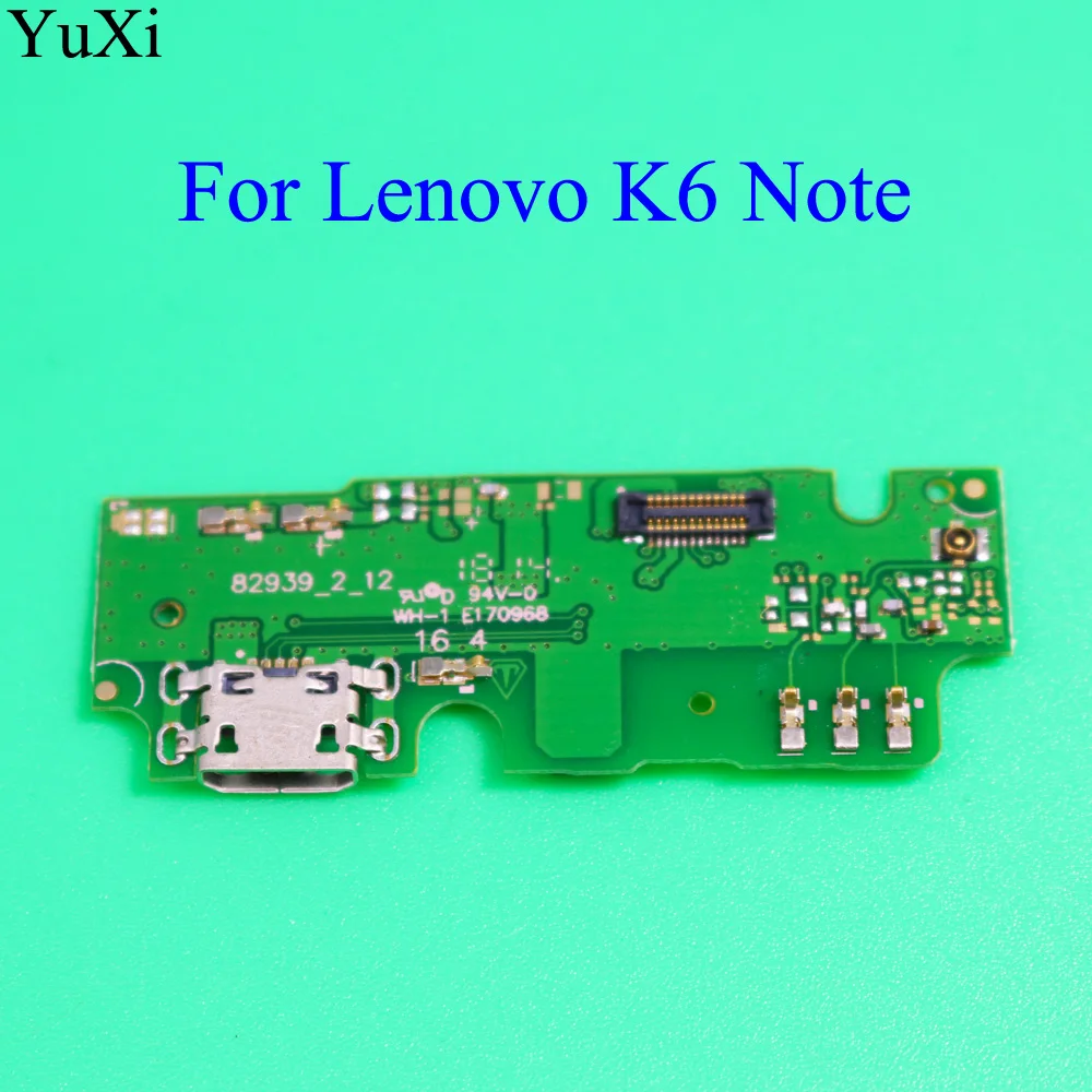 YuXi Новинка для Lenovo K6 Note K6Note K53a48 USB док-разъем зарядный порт гибкий кабель с заменой