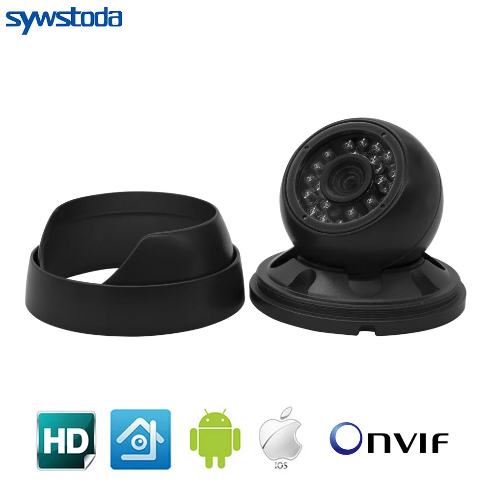 5MP 1080P широкоугольный объектив 2 8 мм Внутренняя и наружная IP камера металлический