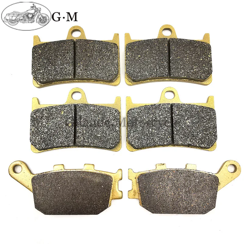 

Motorcycle Front / Rear Brake Pads For YAMAHA FZ1 FZS1000 2006-2015 MT-10 2016-2018 YZF R1 2004-2006 FZ-10 2017