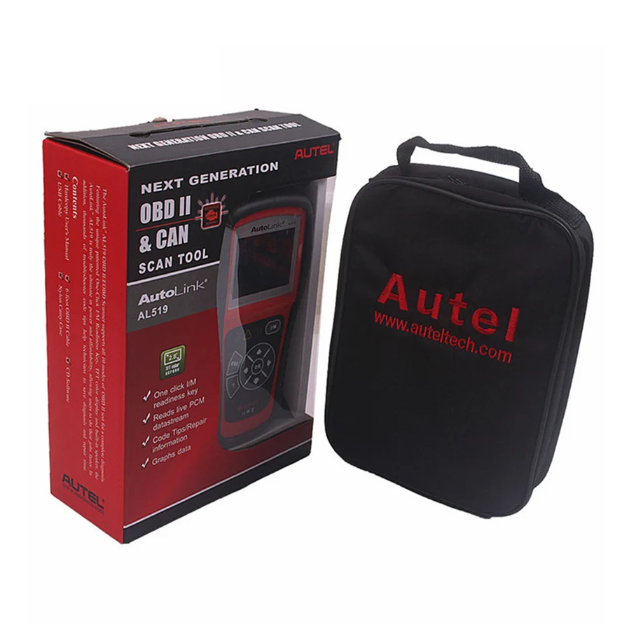 Autel Автоссылка AL519 Универсальный OBD2 сканер автомобиля DTC товара читать