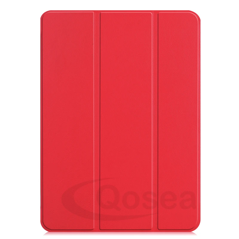 Qosea PU кожаный чехол для Apple iPad Pro 11 роскошный защитный чехол-подставка чехол с держателем карандаша чехол для планшета авто сна