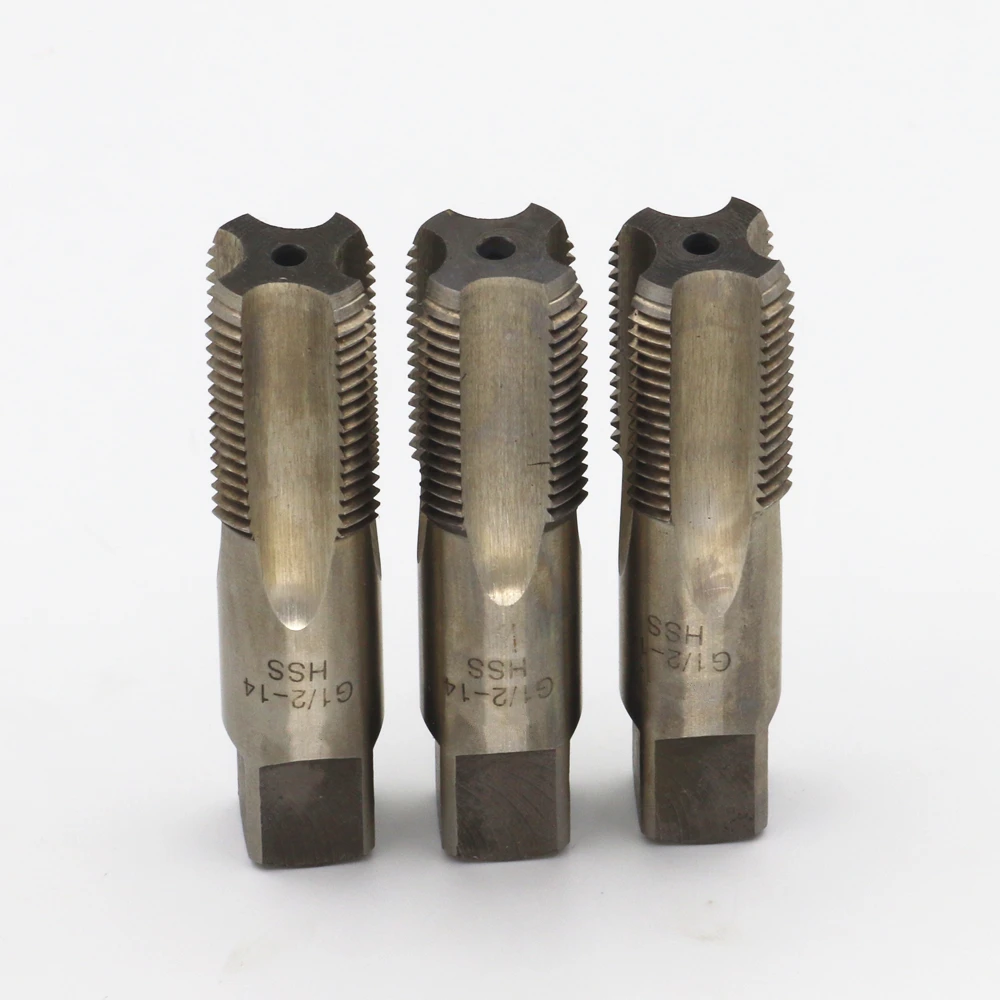 

Free Shipping New Pipe Thread Taps High-speed steel Wire tapping Throat teeth Taps G1/2-14