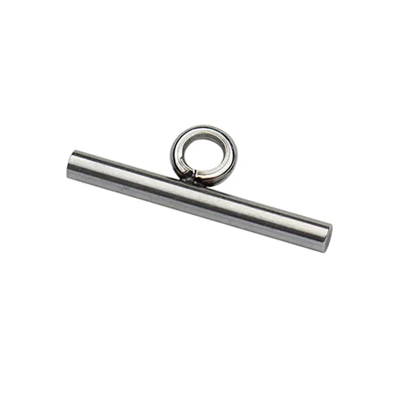 Застежка крючок из нержавеющей стали 18x6 5 мм 20 шт./лот F2186|ring connector|toggle claspclasp hook |