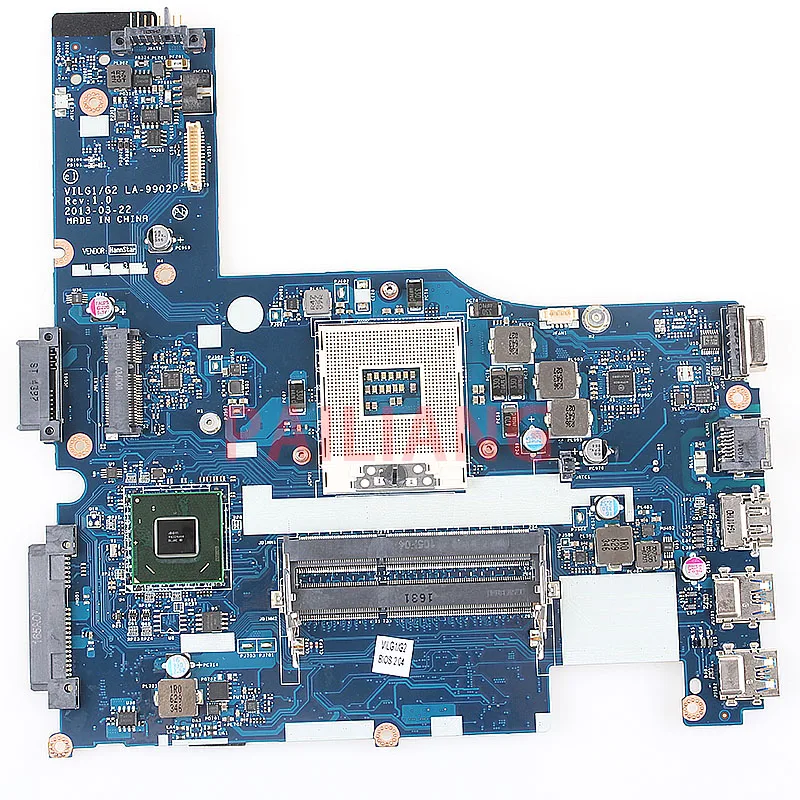 Материнская плата для ноутбука Lenovo G400S материнская ПК HM76 VILG1/G2LA 9902P 14 дюймов с USB