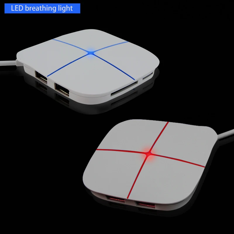 Usb-хаб 6 Порты и разъёмы USB 2 0 3 переключатель делителя с порт зарядки Micro B мощность
