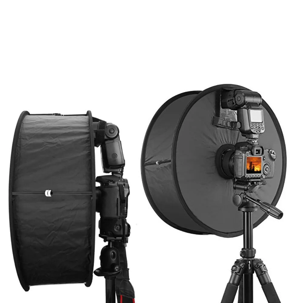 Lightdow 18 ''/45 см Складная кольцевая скорость Рассеиватель Вспышки макросъёмка