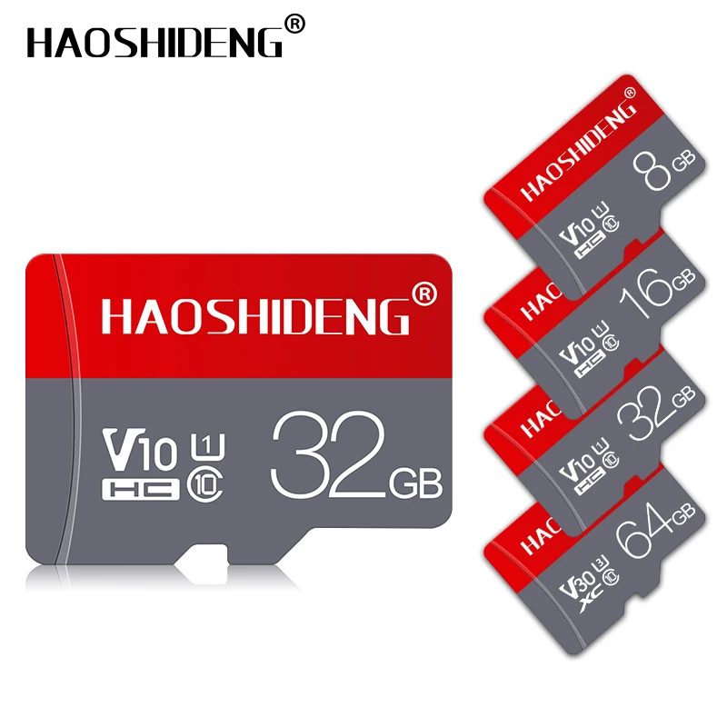 Новая карта памяти Crazy Hot 64 ГБ micro sd 32 класс 10 TF pendrive 16 8 microsd 2019|micro card 32gb|sd 32gb64gb |