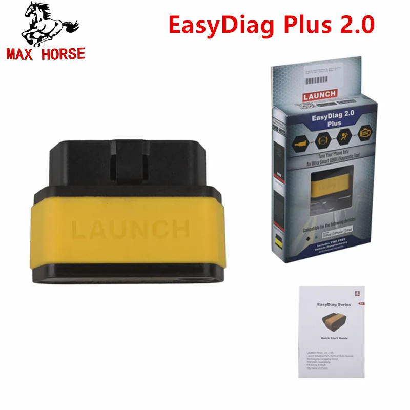 Оригинальный launch X431 EasyDiag Plus 2 0 OBDII считыватель кода для Android ios easy diag с бесплатным