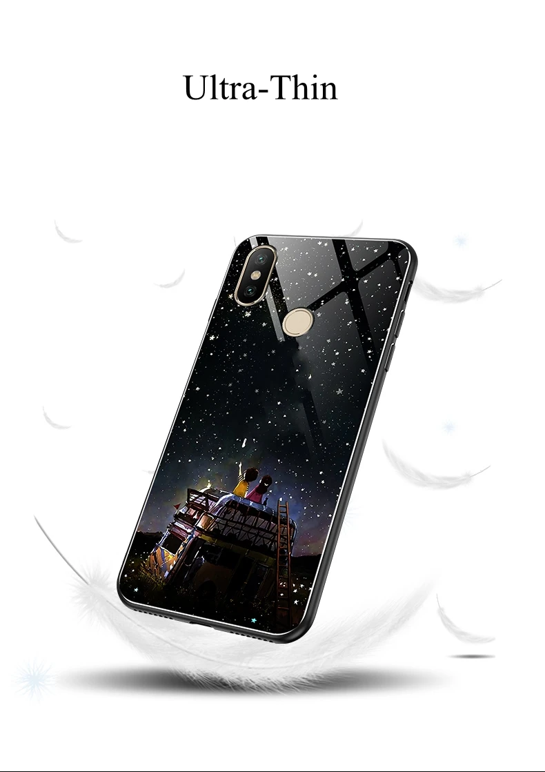 Стеклянный чехол для Xiao mi Red mi K20 Pro mi 9T Red mi 7A чехол противоударный Lu mi nous закаленное стекло чехол для Xiao mi Red mi 8 8A 7 Чехол