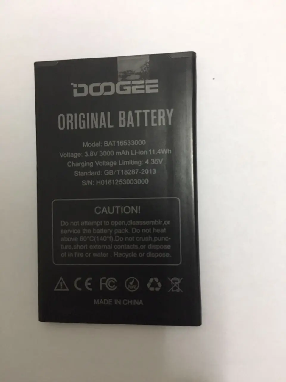 Оригинальный Doogee X9 3000 мАч Новые резервные батареи Замена Для Pro смарт мобильный