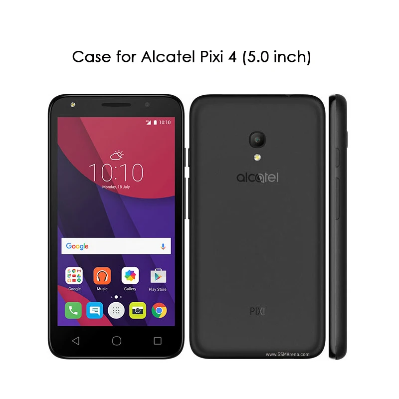 Чехол для Alcatel Pixi 4(5,0) 4G 5045D 5045X чехол TPU силиконовый мягкий чехол для телефона для Alcatel Pixi 4 5045 чехол Fundas Coque