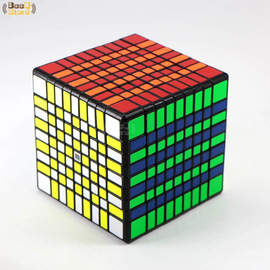 MF9 9x9x9 Cube 9x9 speed Cubo Migico кубик Moyu черный/Stickerless Профессиональный пазл 9*9 мини куб Обучающие Детские игрушки