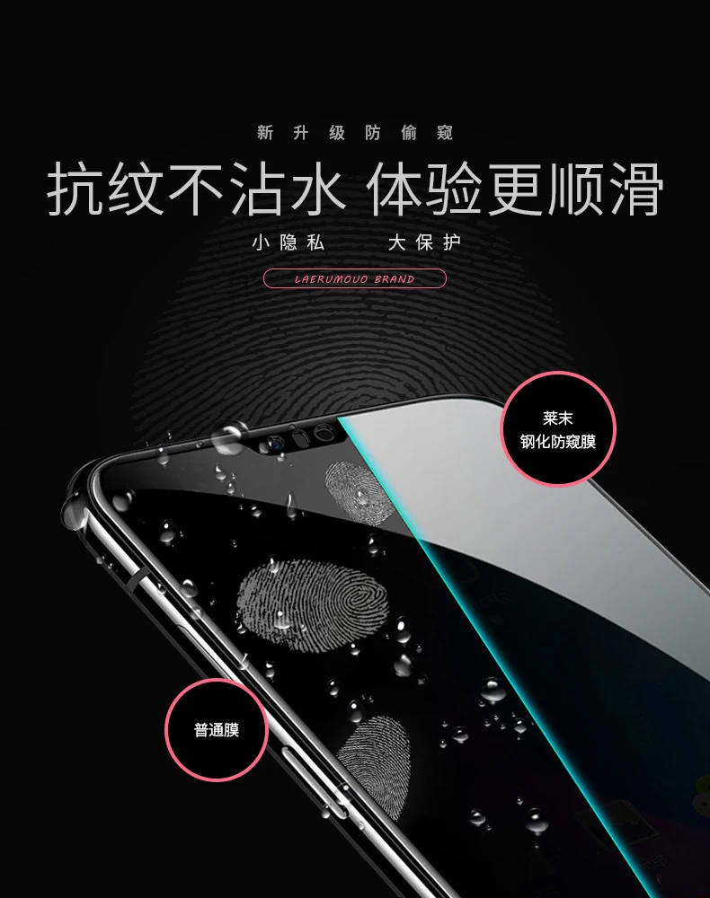 Анти-шпионское надежное закаленное стекло для ONEPLUS 5 1+ 5T 1+ 6 1+ 6T 1+ 7 1+ 7PRO Защитная пленка для экрана Защитная крышка