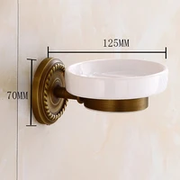 punch free antique soap dishes european home hotel bathroom retro brass soap holder tray hardware accessories