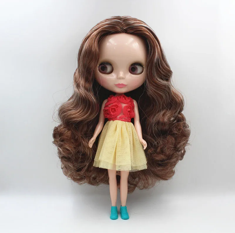Free Shipping big discount RBL-462 DIY Nude Blyth doll birthday gift for girl 4colour eye with beautiful Hair cute toy | Игрушки и хобби